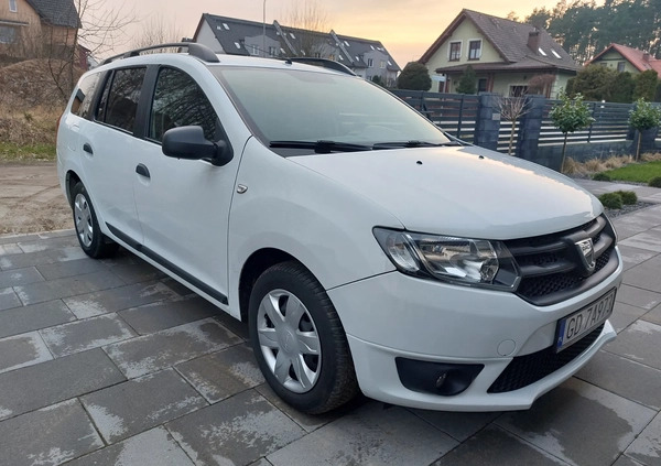 Dacia Logan cena 23500 przebieg: 219000, rok produkcji 2016 z Brześć Kujawski małe 106